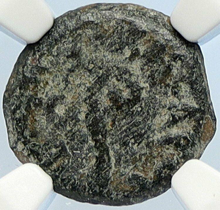 PONTIUS PILATE Tiberius Jerusalem JESUS CHRIST TRIAL Old Roman Coin NGC i106016