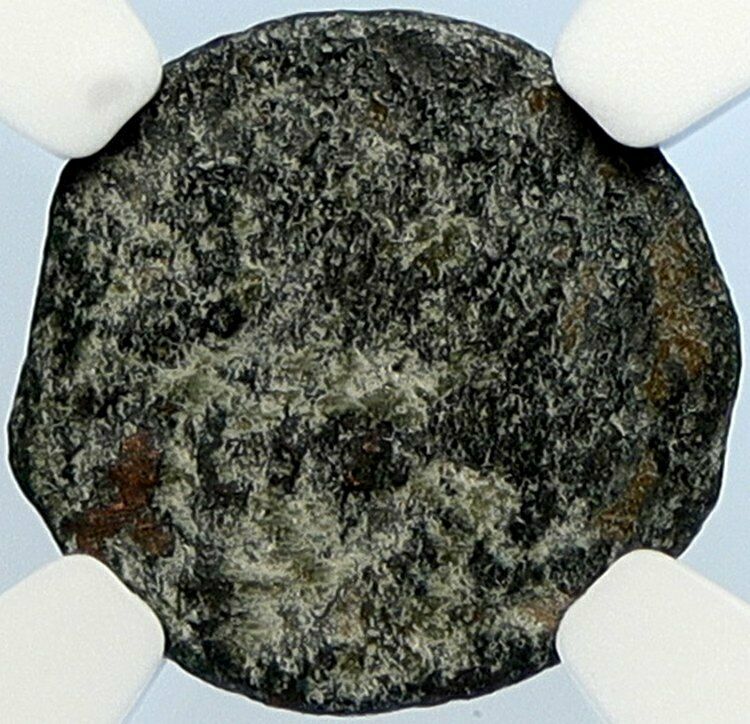 PONTIUS PILATE Tiberius Jerusalem JESUS CHRIST TRIAL Old Roman Coin NGC i106016