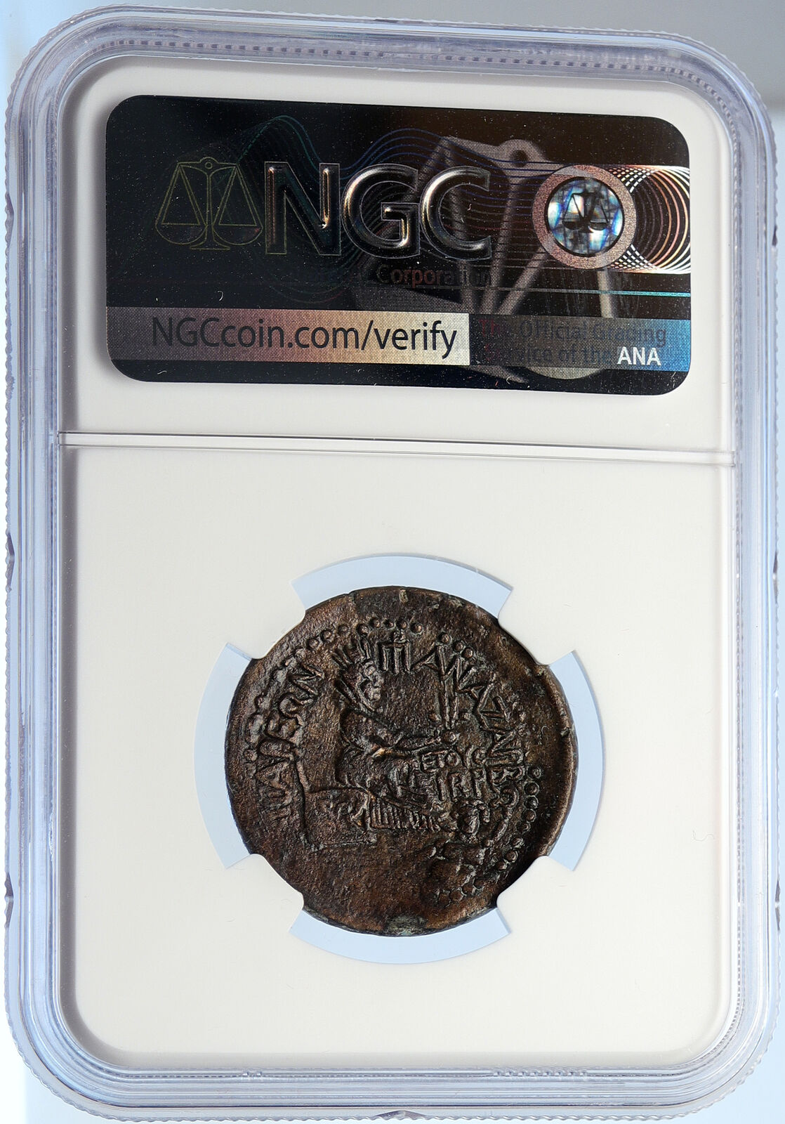 DOMITIAN Authentic Ancient 94AD ANTIQUE OLD Roman Coin CILICIA TYCHE NGC i106042