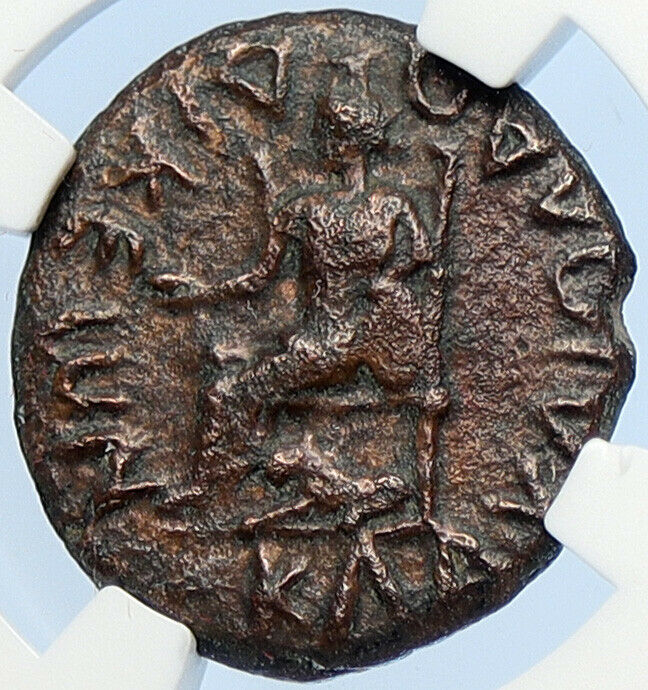 TITUS and DOMITIAN Laodicea Combusta Authentic Ancient Roman Coin NGC i106051