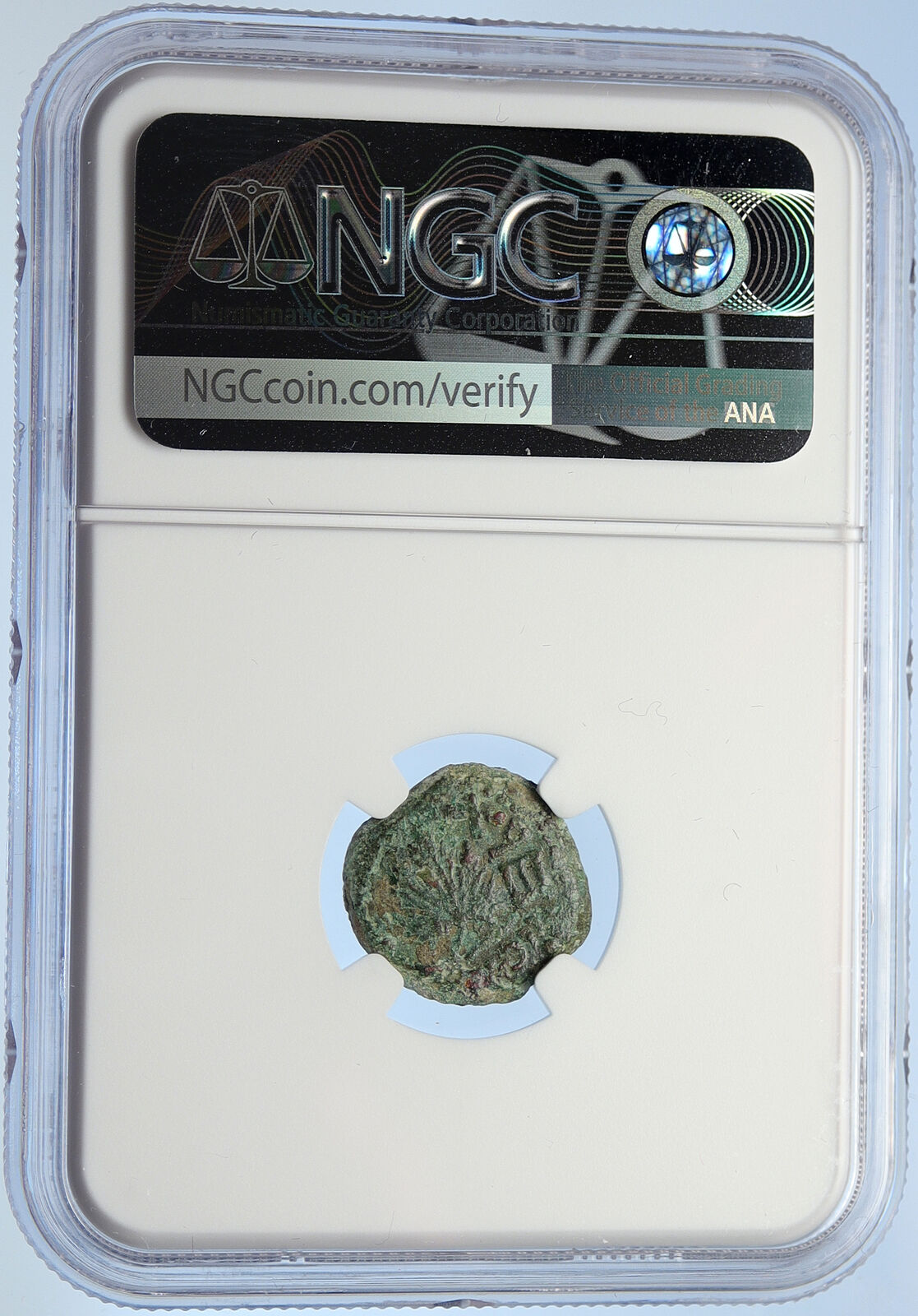 Authentic Ancient JEWISH WAR v ROMANS 67AD Historical JERUSALEM Coin NGC i106072