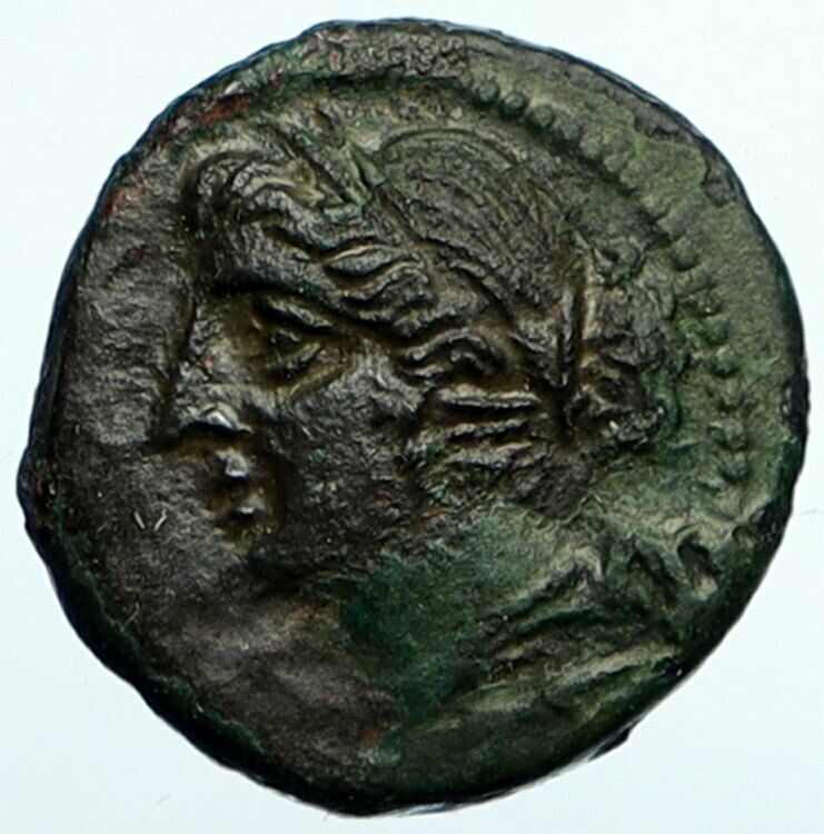 BRETTII Brettian League in BRUTTIUM Second Punic War Time OLD GREEK Coin i105502