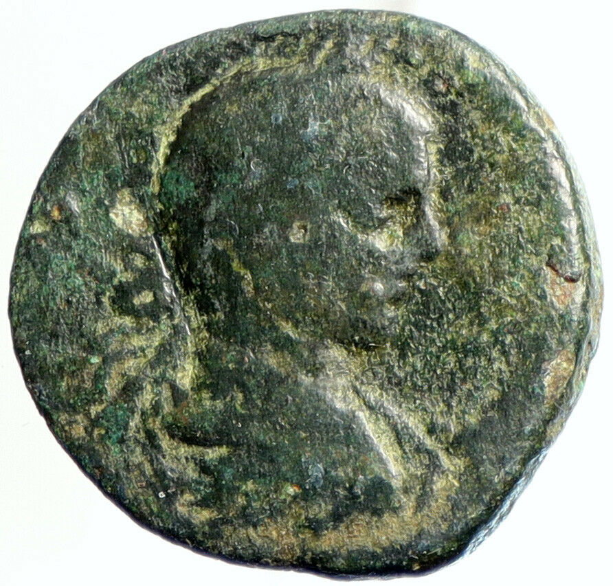 ELAGABALUS Phoenicia Authentic Ancient Roman Coin BEROE ABUDCTION MYTH i105506