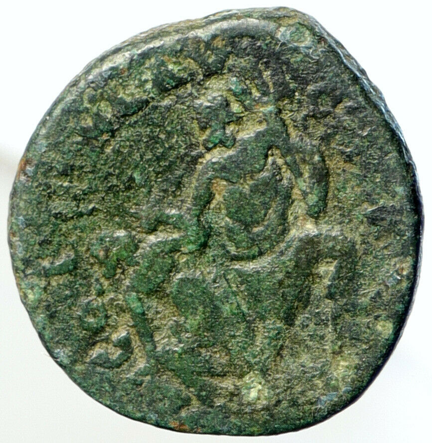 ELAGABALUS Phoenicia Authentic Ancient Roman Coin BEROE ABUDCTION MYTH i105506