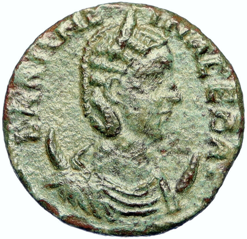 Empress SALONINA Gallienus Authentic Ancient Silver Roman Coin ARTEMIS i102707