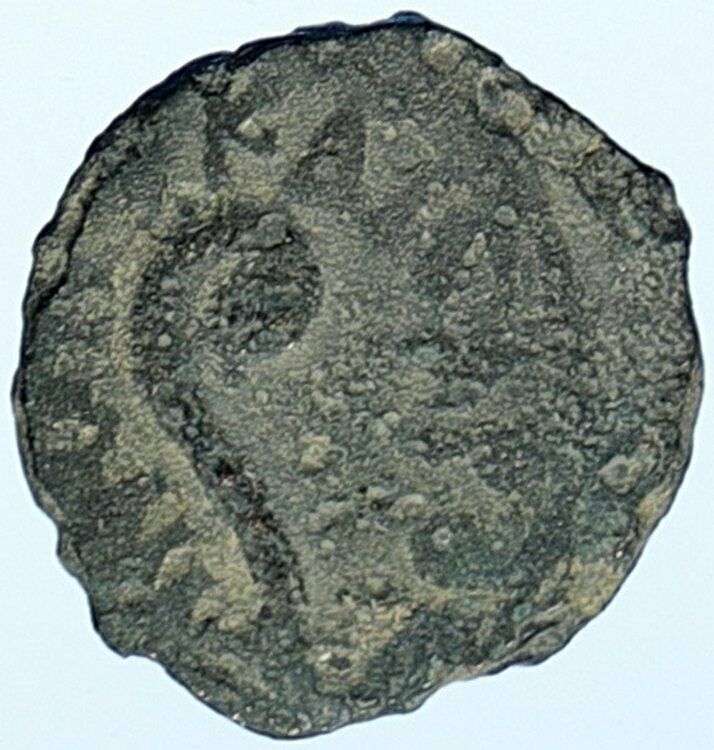 PONTIUS PILATE Tiberius Jerusalem JESUS CHRIST TRIAL Antique Roman Coin i106886