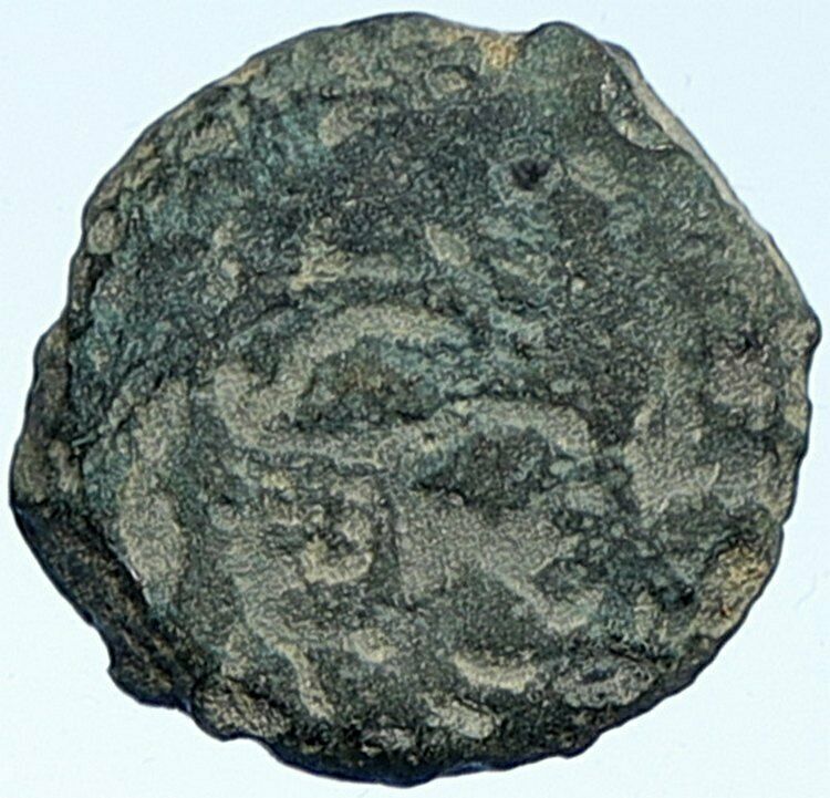 PONTIUS PILATE Tiberius Jerusalem JESUS CHRIST TRIAL Antique Roman Coin i106886