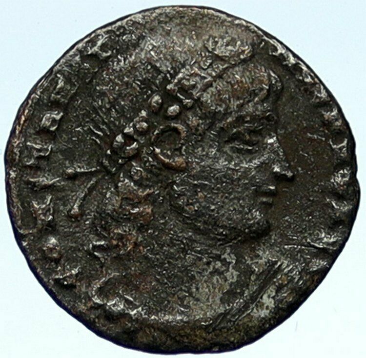 CONSTANTINE I the Great Authentic Ancient Roman Coin WAR LEGION SOLDIERS i101032