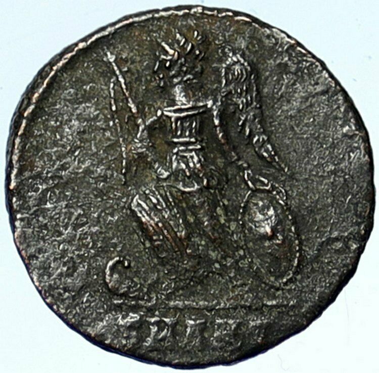 CONSTANTINE I the GREAT Founds Constantinople OLD Ancient Roman Coin i101018