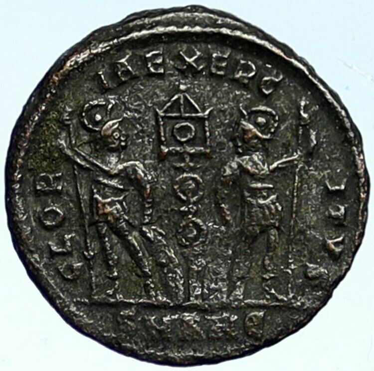 CONSTANTINE II son of the Great Ancient Roman Coin WAR LEGION SOLDIERS i101028