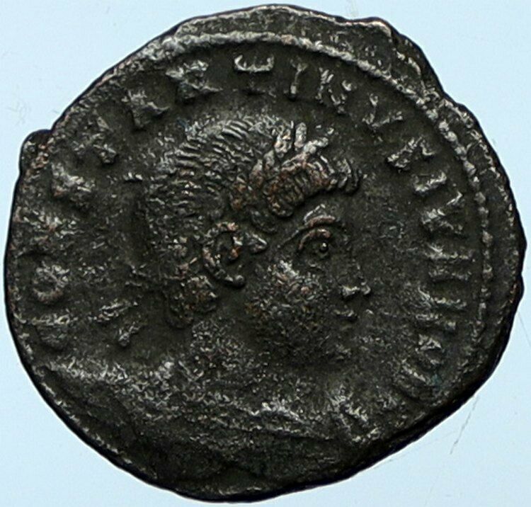 CONSTANTINE II son of the Great Ancient Roman Coin LEGION WAR SOLDIERS i100360