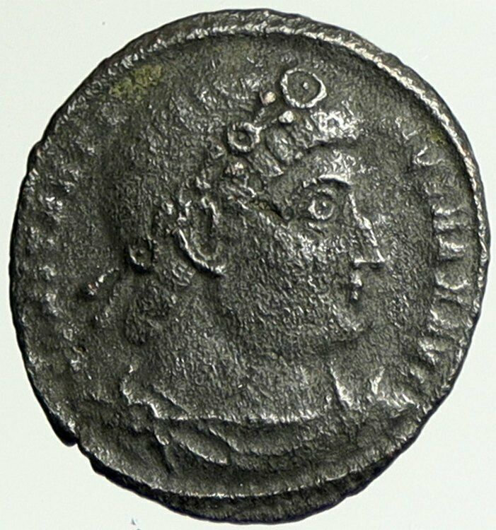 CONSTANTINE I the Great Authentic Ancient Roman Coin WAR LEGION SOLDIERS i105074