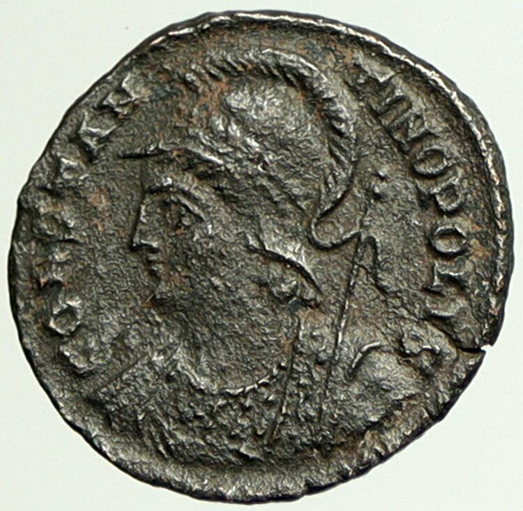 CONSTANTINE I the GREAT Founds Constantinople Antique ANCIENT Roman Coin i105077