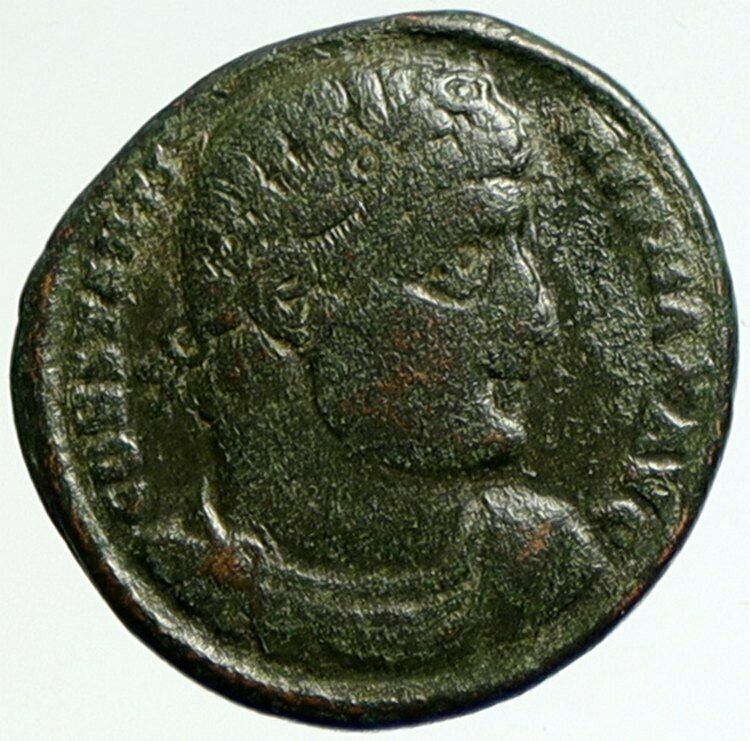 CONSTANTINE I the Great Authentic Ancient Roman Coin WAR LEGION SOLDIERS i104343