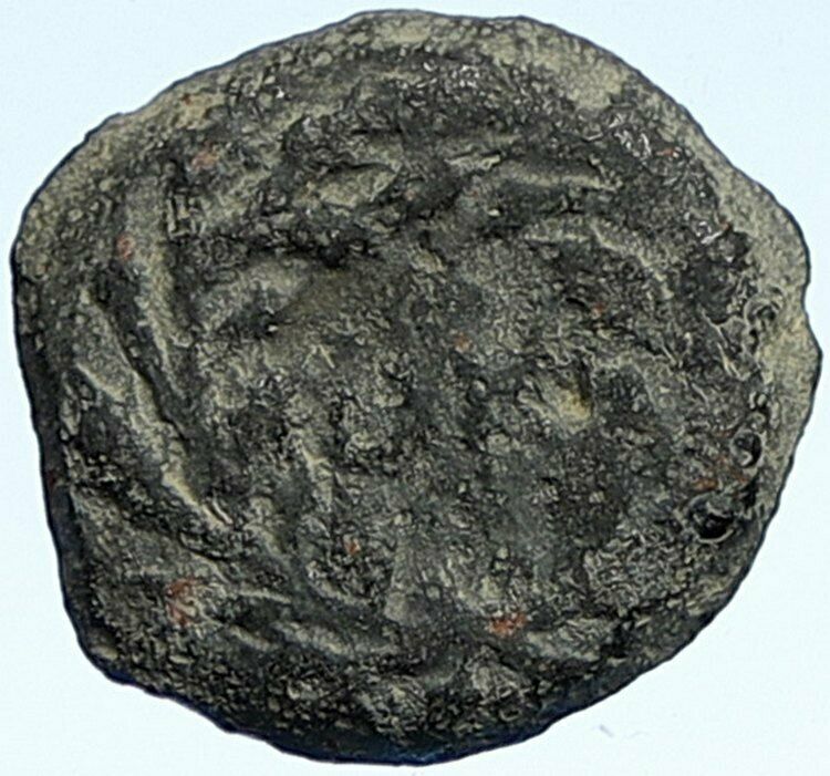 PONTIUS PILATE Tiberius Jerusalem JESUS CHRIST TRIAL Antique Roman Coin i106851