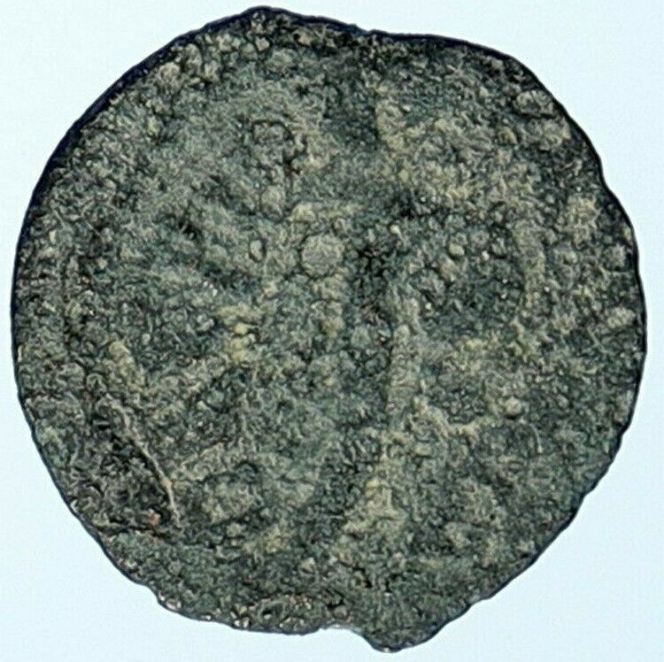 PONTIUS PILATE Tiberius Jerusalem JESUS CHRIST TRIAL Old Roman Coin i106865