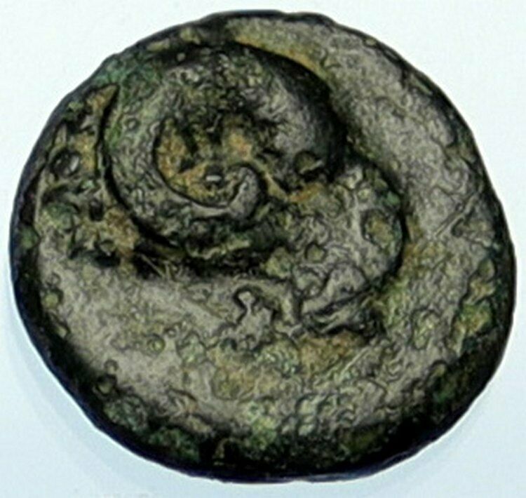 KEBREN in TROAS Authentic Ancient 350BC Genuine Greek Coin APOLLO RAM i100620