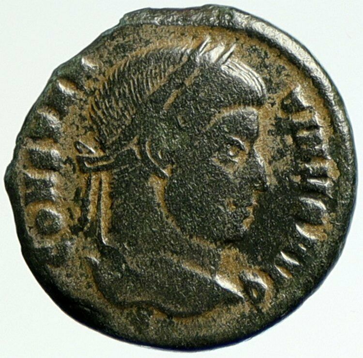 CONSTANTINE I the Great Authentic Ancient 322AD Ticinum Roman Coin VOT i104346