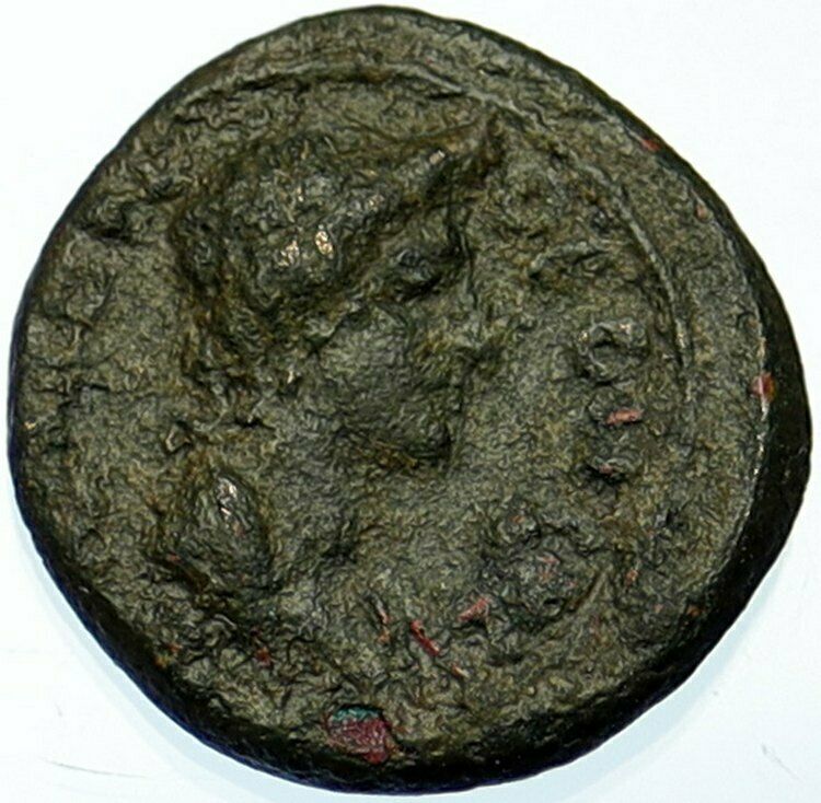 AEZANIS in PHRYGIA time of Claudius 41AD Roman Senate Artemis Greek Coin i100619