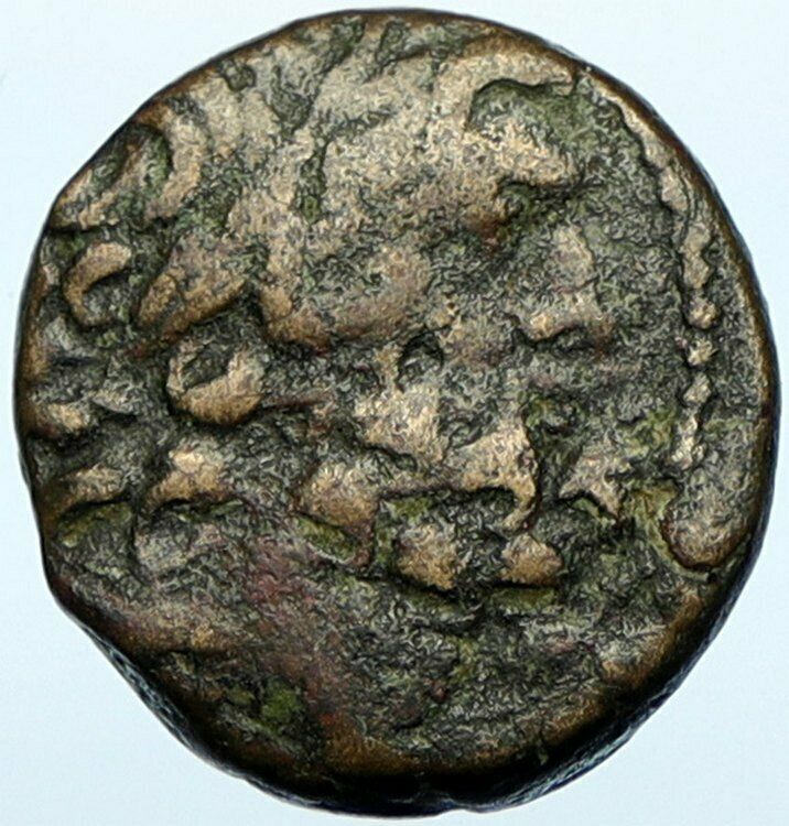 ANTIOCH on the ORONTES Seleukis Pieria Ancient 63BC Old Greek Coin ZEUS i100612