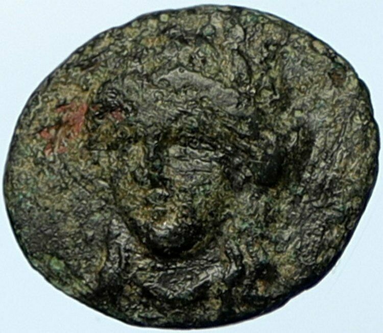 KOLOPHON in IONIA 330BC Rare Authentic Ancient Greek Coin APOLLO & LYRE i100606