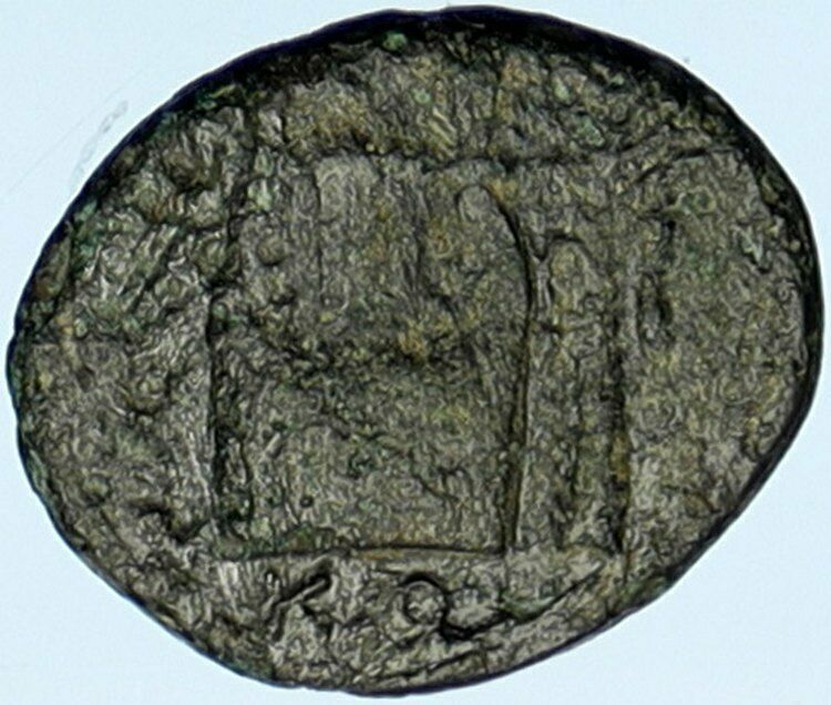 KOLOPHON in IONIA 330BC Rare Authentic Ancient Greek Coin APOLLO & LYRE i100606