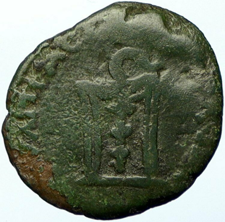 CARACALLA Authentic Ancient Roman Coin PAUTALIA in Thrace APOLLO SNAKE i100607