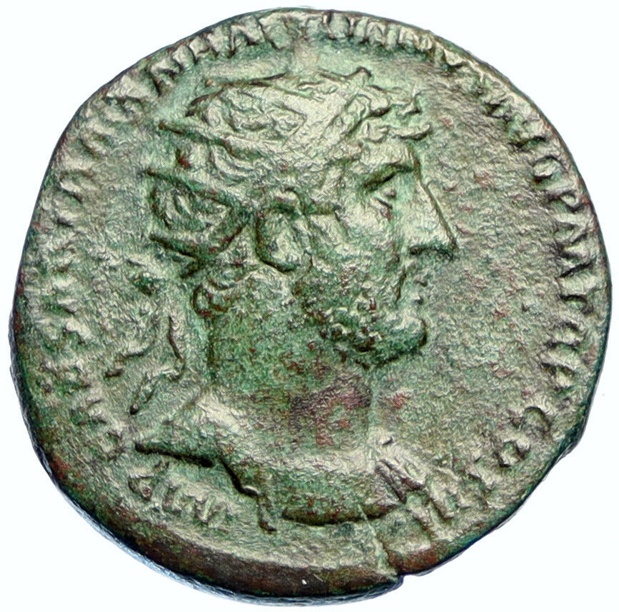 HADRIAN 119-121 AD Rome BIG Authentic Ancient OLD Roman Coin w PIETAS i102690