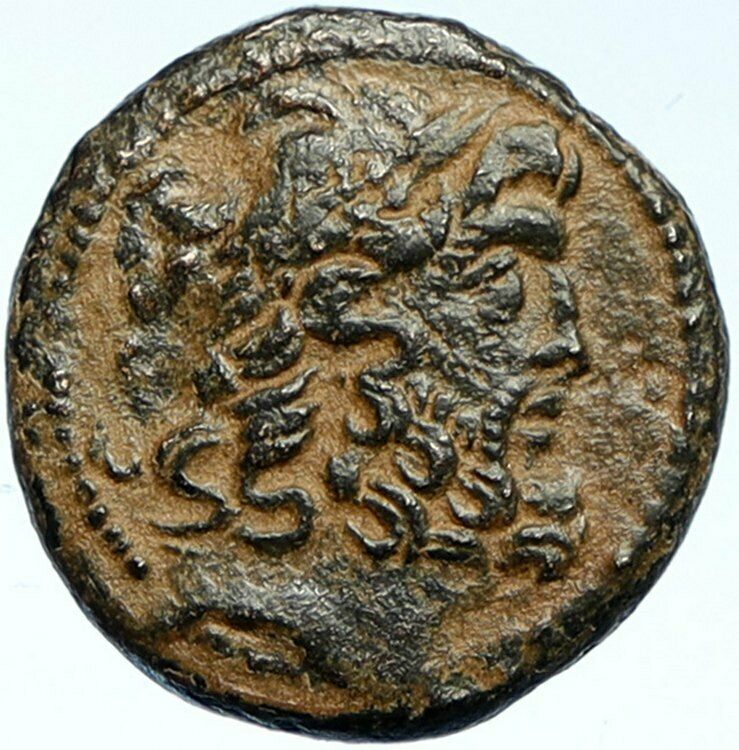 ANTIOCH on the ORONTES Seleukis Pieria Ancient Greek Coin ZEUS & NIKE i102691