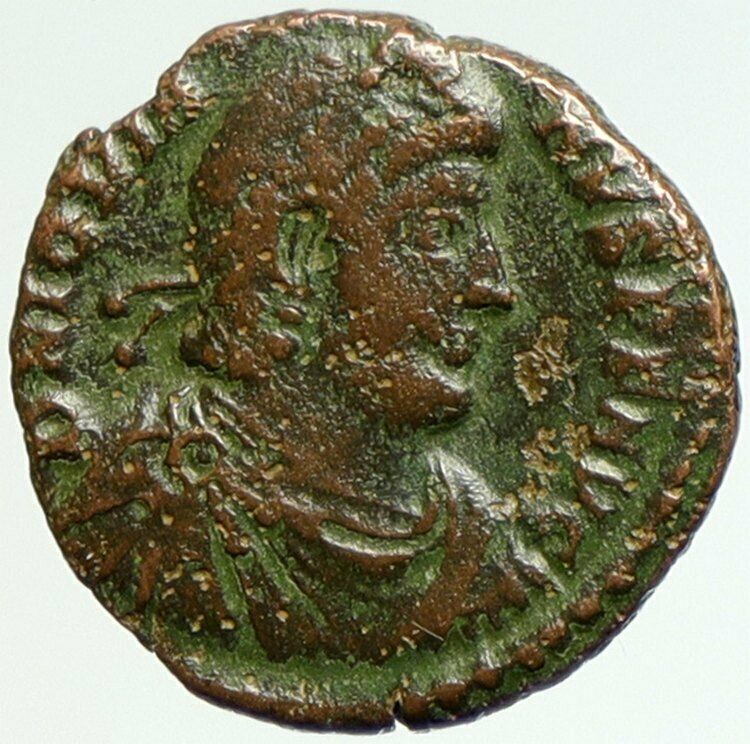 JOVIAN Authentic Ancient 363AD Genuine Original Roman Coin VOT WREATH i104255