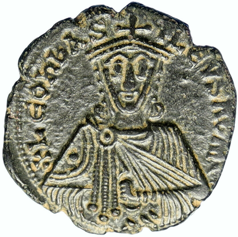 LEO VI the WISE 886AD Constantinople Follis Medieval OLD Byzantine Coin i102713