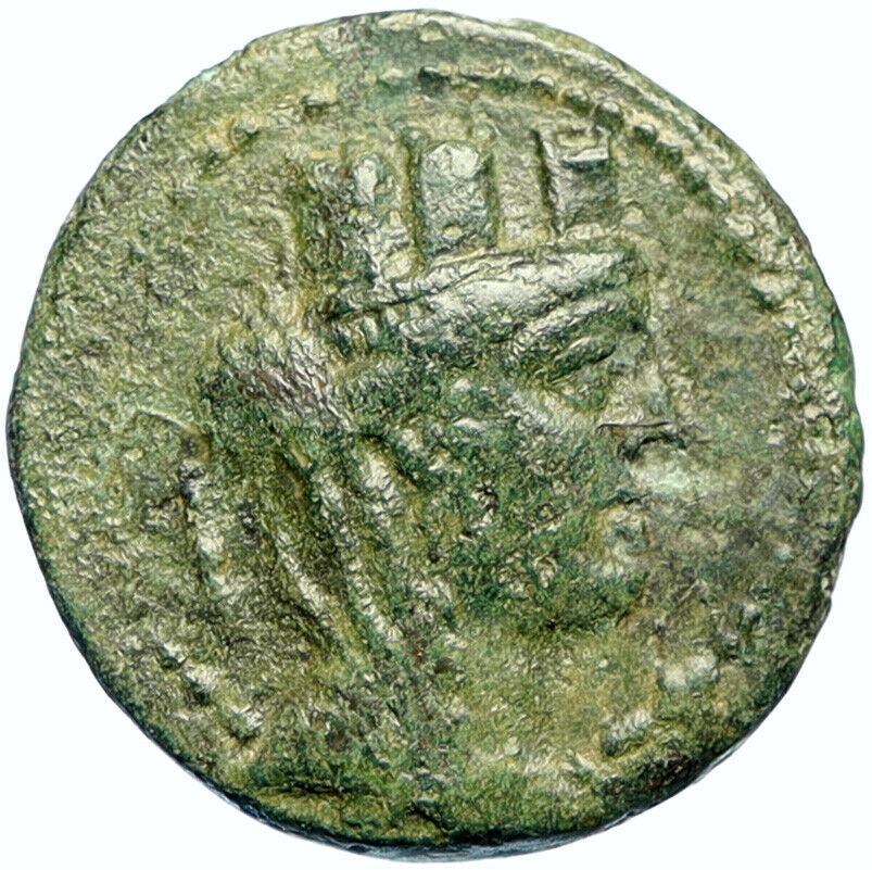 MOPSOS in CILICIA 164-27BC Authentic Ancient Greek Coin ZEUS NIKE TYCHE i102718