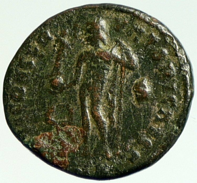 CONSTANTINE II Jr Son of the Great Ancient Roman Coin ZEUS VICTORY GLOBE i104269