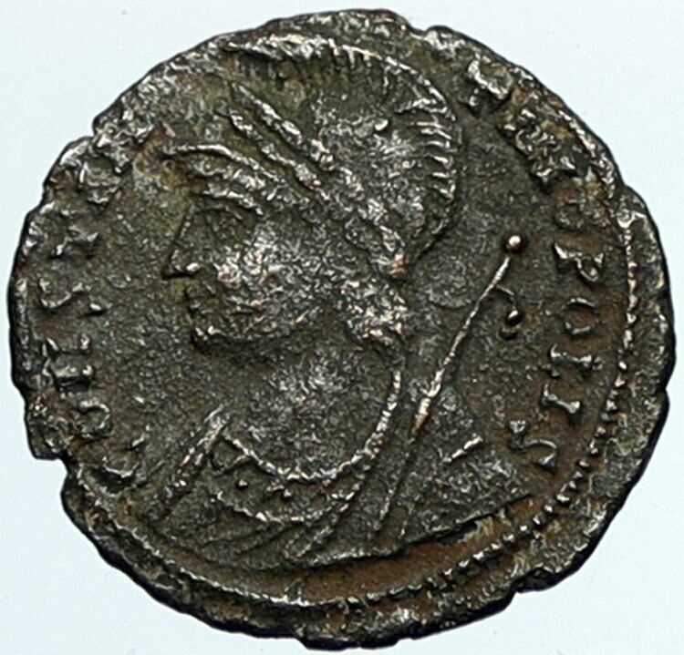 CONSTANTINE I the GREAT Founds Constantinople Ancient Roman Coin VICTORY i101647