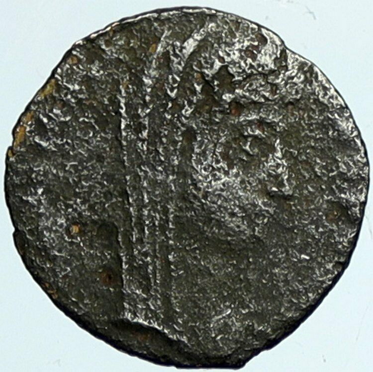 CONSTANTINE I the Great CHARIOT GOD HAND from HEAVEN Ancient Roman Coin i101650