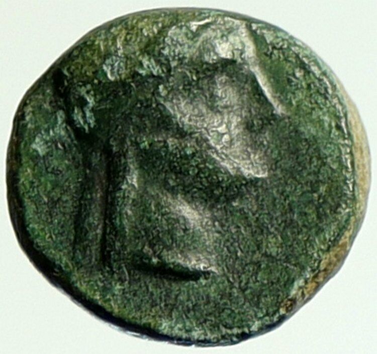 ANTIOCHOS III Megas c.223BC Ancient RARE Greek SELEUKID King Coin APOLLO i104385