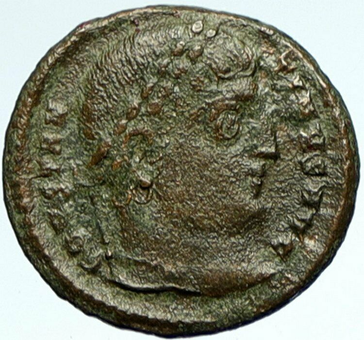 CONSTANTINE I the GREAT Authentic Ancient LEGIONARY CAMP GATE Roman Coin i103330