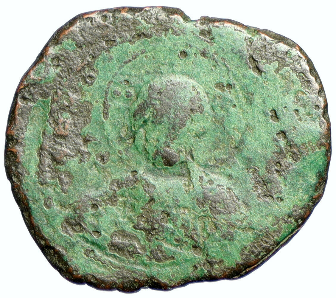 JESUS CHRIST Class A2 Anonymous Ancient 976AD OLD Byzantine Follis Coin i101977