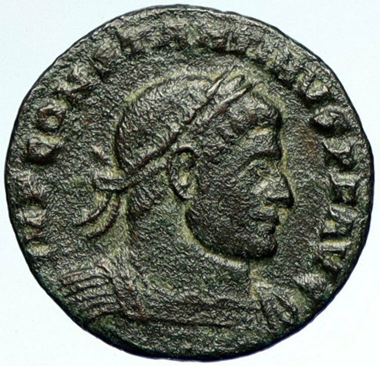 CONSTANTINE I the GREAT Arles Authentic Ancient 316 AD Roman Coin SOL i103328