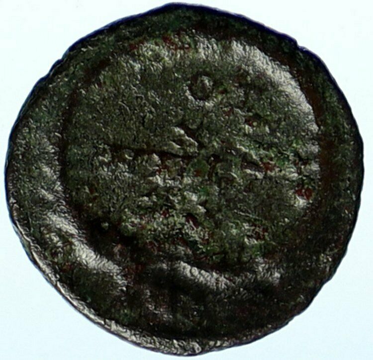 ARCADIUS Authentic Ancient Genuine 383AD Roman Coin of Antioch w WREATH i103721