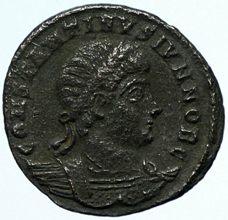 CONSTANTINE II son of the Great Ancient Roman Coin LEGION WAR SOLDIERS i104482