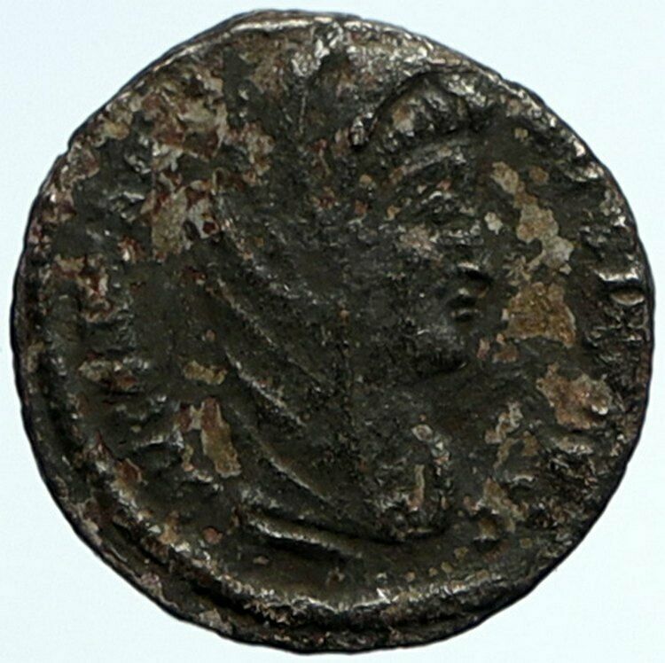 CONSTANTINE I the Great CHARIOT GOD HAND from HEAVEN Ancient Roman Coin i104488