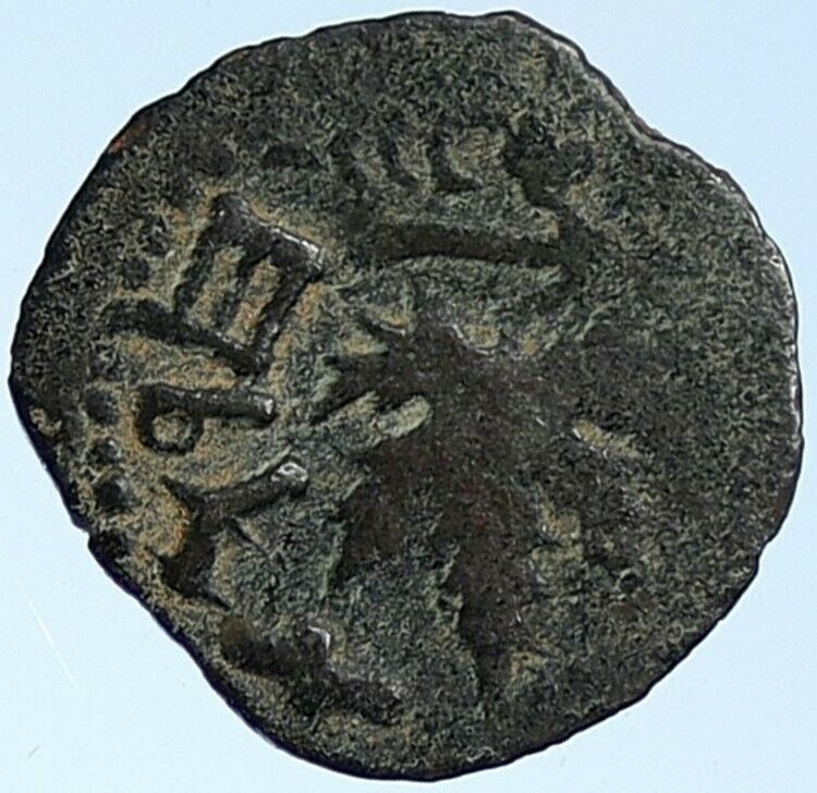 Authentic Ancient JEWISH WAR v ROMANS Yr 2 Historical Old JERUSALEM Coin i107140