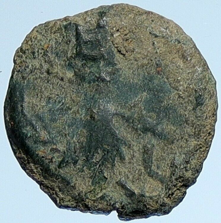 Authentic Ancient JEWISH WAR v ROMANS Yr 2 Historical Old JERUSALEM Coin i107146