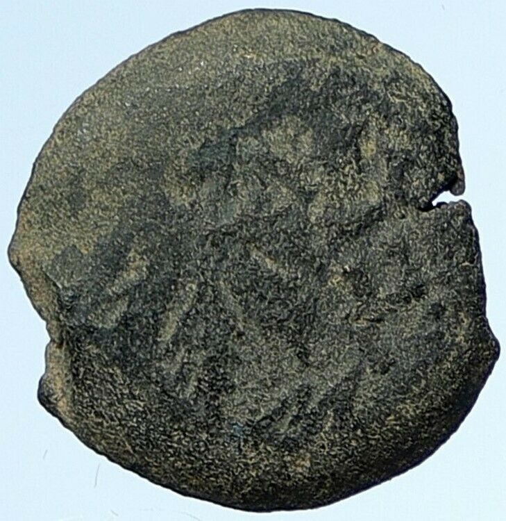 Authentic Ancient JEWISH WAR v ROMANS Yr 2 Historical Old JERUSALEM Coin i107080