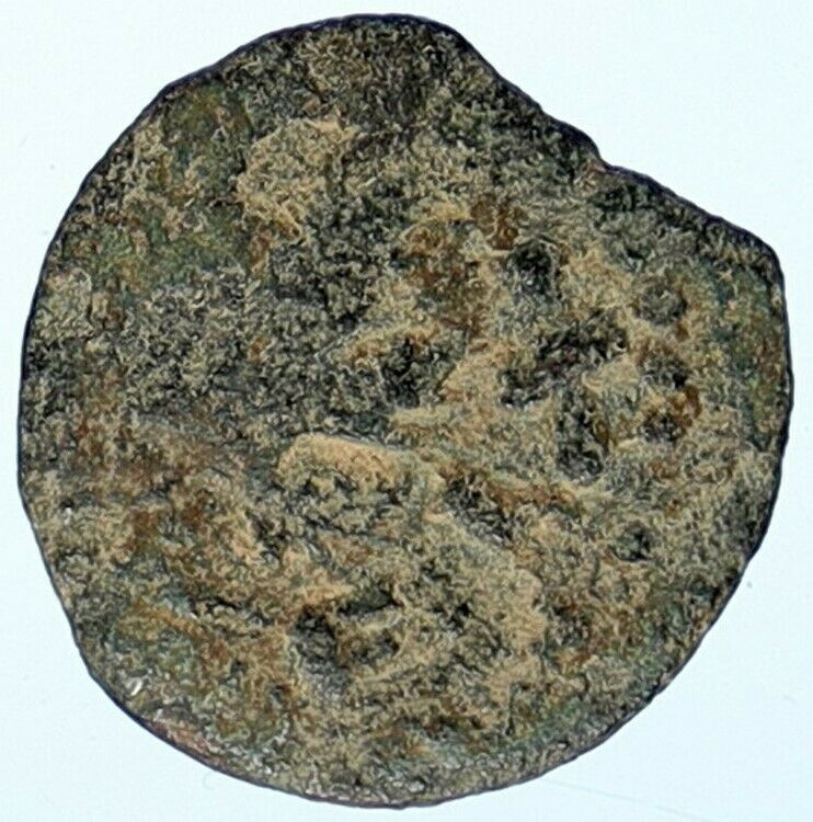 Authentic Ancient JEWISH WAR v ROMANS Yr 2 Historical Old JERUSALEM Coin i107203