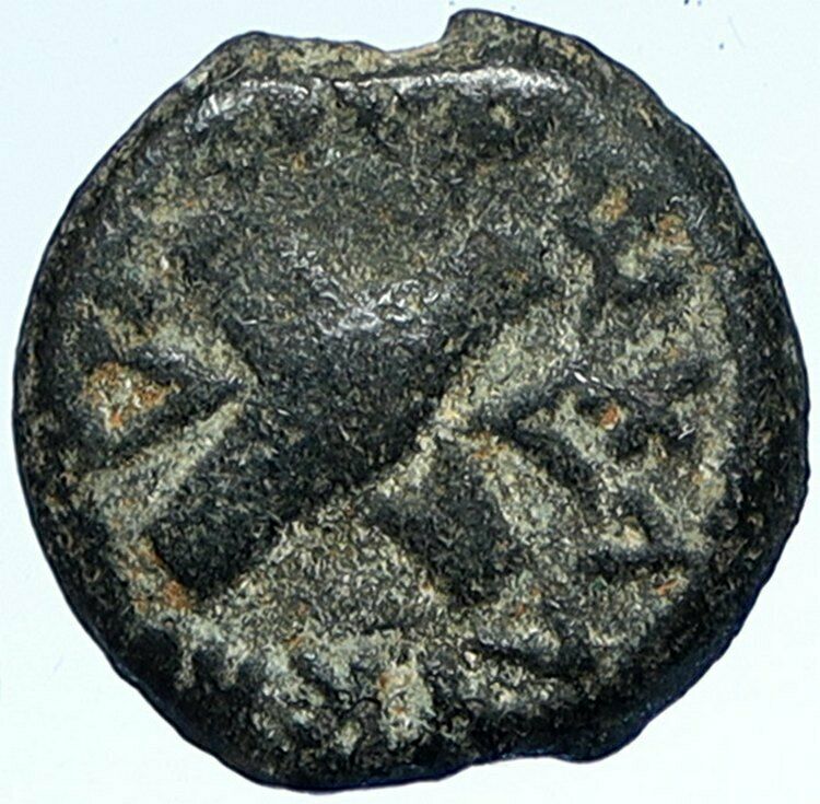 BRITANNICUS NERO Antonius Felix Jerusalem Ancient Roman CLAUDIUS Coin i107274