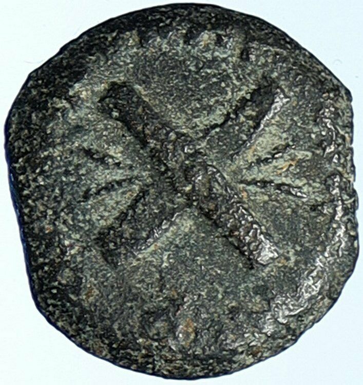 BRITANNICUS NERO Antonius Felix Jerusalem Ancient Roman CLAUDIUS Coin i107281