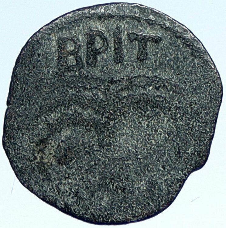 BRITANNICUS NERO Antonius Felix Jerusalem Ancient Roman CLAUDIUS Coin i107268