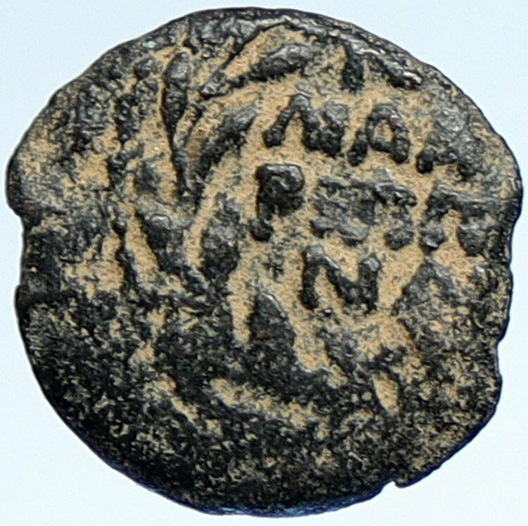 CLAUDIUS & AGRIPPINA Jr Ancient Roman OLD Jerusalem ANTONIUS FELIX Coin i107327